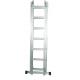 Extendable 4.91m 3x8 Aluminium Step Ladder