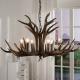 Modern antler chandelier for living room Bedroom Kitchen Light Fixtures (WH-AC-09）