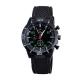 Men's Stainless Steel Caseback Watches ,Men Sports Silicon Watch Wrist Watch ,OEM Multifunction Chrono Quartz Watch