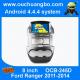 Ouchuangbo autoradio gps stereo Ford Ranger 2011-2014 android 4.4 OS with 4 core 3G WIFi