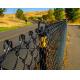 6x6 Steel Chain Link Fencing Galvanized Pvc Coated Farm
