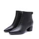 S227 Pointed ladies elegant leather handmade short boots fashion all-match leather autumn and winter boots women's shoes