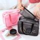 Pure Color Travel L34*H20 Cm Portable Cosmetic Vanity Bag