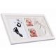 Wooden Baby Hand and Footprint Photo Frame Souvenir With Ink Pad