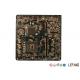 Four Layers OSP Black PCB Board  , Main PCB Board  For Security Monitor Device
