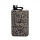 Silver Flask Polished Stainless Steel Flask With Screw Top for Alcohol Liquor Flask for Men