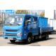 Cargo Trucks In Ghana Light SAIC Truck 2 Rows Seats Flat Bed Box 2300cc Engine Displacement