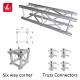 Portable Outdoor Concert Stage Roof Truss Aluminum Alloy Non - Rust