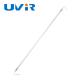 UVIR Quartz Infrared Lamps R7 base tungsten wire with transparent tube
