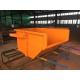 ODM Orange 4 Yard Skip Crane Boat Skip For Construction Garbage