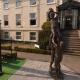 6m Height Modern Art Sculptures Patina Finish Outdoor Bronze Sports Statues