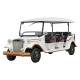 72v 200ah Lithium Battery 5KW AC Motor Classic Retro Sightseeing Cart 11 Seater With DG Certification