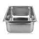 Stainless Steel Cookwares For Kitchen Full Size GN Food Pan 530×327×100×0.7mm