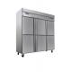 Free Standing Static Cooling Commercial Refrigerator , 1600L Commercial Grade