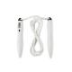 Personalized White Gym Skipping Rope Digital Counter Jump Rope 300CM Adjustable