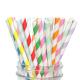 Colorful Attractive Paper Party Straws To Decorate Birthday Parties Baby Showers