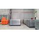 Construction Temporary Fencing - 1 x Galvanised Fence Panel with clamp and base
