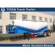 Customized v type dry bulk cement trailer with 2 axles 25cbm capacity