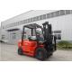 High Precise Hydraulic Material Handling Forklift , Safe 3 Step Switch Llock Electric Fork Trucks