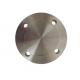 Blind Flange 316/304L Stainless Steel 2'' Class 150 Silver Vacuum Fitting