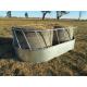 Metal 3.4m  Square Round Bale Feeder Square Bale Horse Feeder prevent rusting