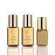 15ml Travel Empty Bottle Set Gold Color OEM Available For Skin Care