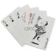 0.3mm waterproof poker cards Custom Deck Of Cards Front And Back SGS