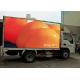 1R1G1B Mobile Truck Led Display , Advertisement Led Trailer Sign Linsn / Nova Control