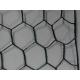 Black Vinyl Coated Hexagonal Wire Mesh 50m Length Anti Rust With 20 Gauge