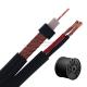 Perfect Material CMR RG59 Coaxial Cable +2core Power Communication Siamese Cable for CCTV