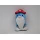 Stufffed Plush Sea Animal Toys Stuffed dolphin with hat dolphin in blue OEM ODM service
