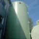 White Blue Cross Wound Frp Chemical Storage Tank For Chemistry Process