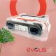 ID Badge Printer Double Sided Single Sided Color Printing 1.1 Microns Overlay Thickness