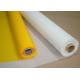 White / Yellow Polyester Bolting Cloth 120 Mesh For Glass Printing , 158 Micron