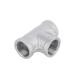 Male Connection Stainless Steel Thread Tee for Pipe Line DIN2999 Certified