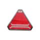 Triangle Wireless Car Warning Led Lamp Red Safely Magnetic Flash Light Kit