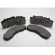 Automobile Friction Brake Pads WVA29087 IATF16949 and ISO9001 Certification
