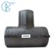 Injection Molding HDPE Electrofusion Fittings PN16 SDR11 PE100 Reducing Tee For Water Tubing