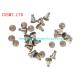 J7065976A 8MM Feeder Guide pulley cylinder tail adjustment screw