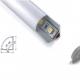 Width 10mm 2835 Led Strip Aluminum Channel PVC V Shape Led Channel
