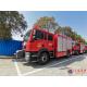 Chemical Accidents Rescue And Salvage Fire Vehicle Front Winch Rear Crane