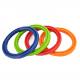 Eco - Friendly Dog Chew Toys , Portable Puller Rings For Dogs TPE Material