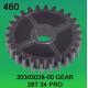 Noritsu LP24 Pro Minilab Spare Part Gear 20303038 20303038-00 H153063 00 H153063