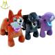 Hansel amusement motorized animals from china and plush walking animals electric rides with carnival rides for sale