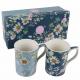China factory two piece mugs paper box  Lid and base  coffee cup box