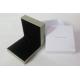 SGS Cardboard Jewelry Gift Boxes Packaging Samll Gold Printing 8X8X3cm