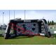 Inflatable football goal target toss Inflatable Mega Goal Soccer Outdoor Sports Set