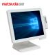 White Black 15 Inch Single Capacitive Touch Retail POS System