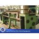 Green Hexagonal Wire Netting Machine For 3/4'' Wire Netting High Productivity