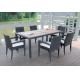 Outdoor furniture wicker dinning table--9071